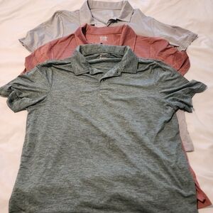 Men's 32 Degrees Active Polo Shirts - Size Large